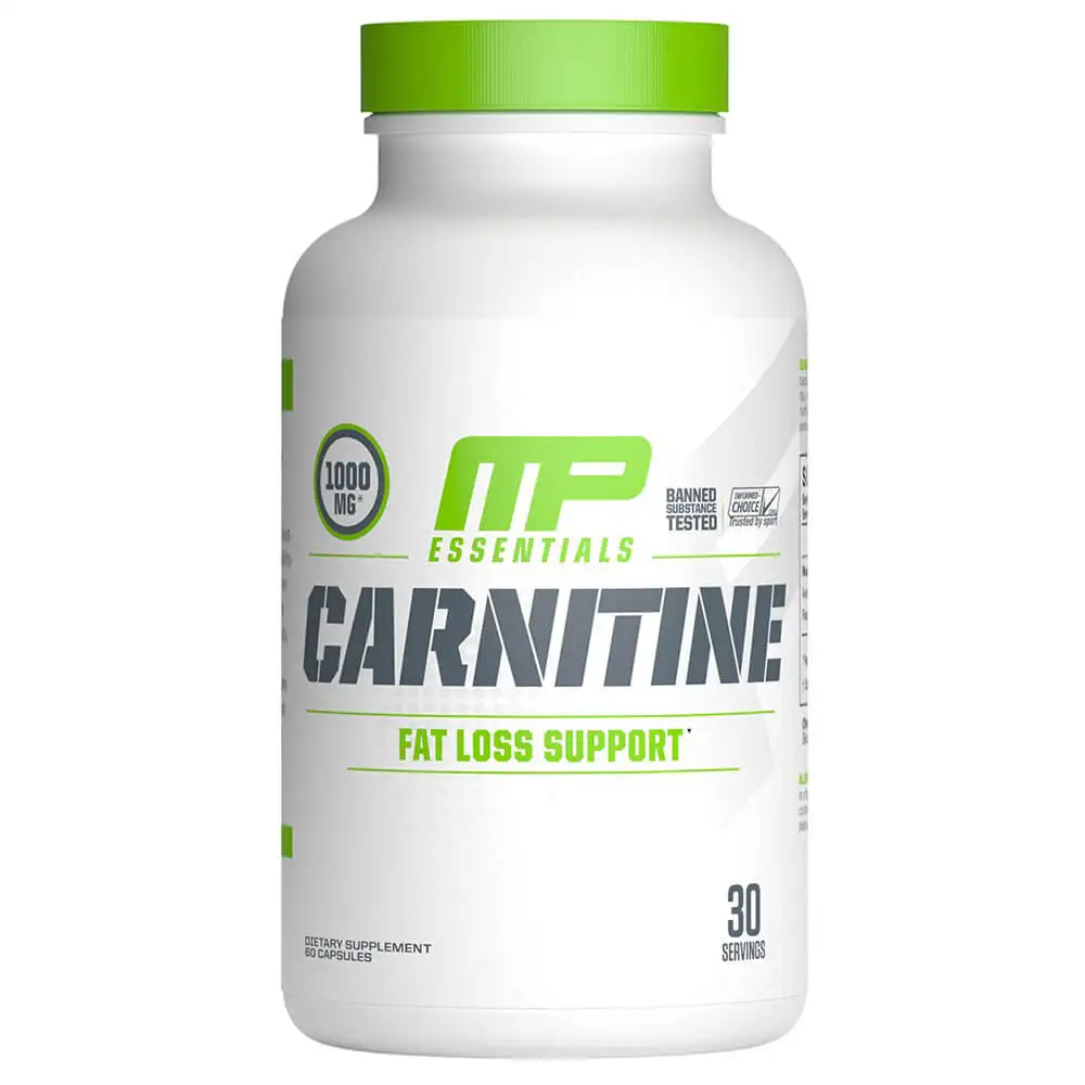 MusclePharm Carnitine Core,  60 capsules  Unflavoured