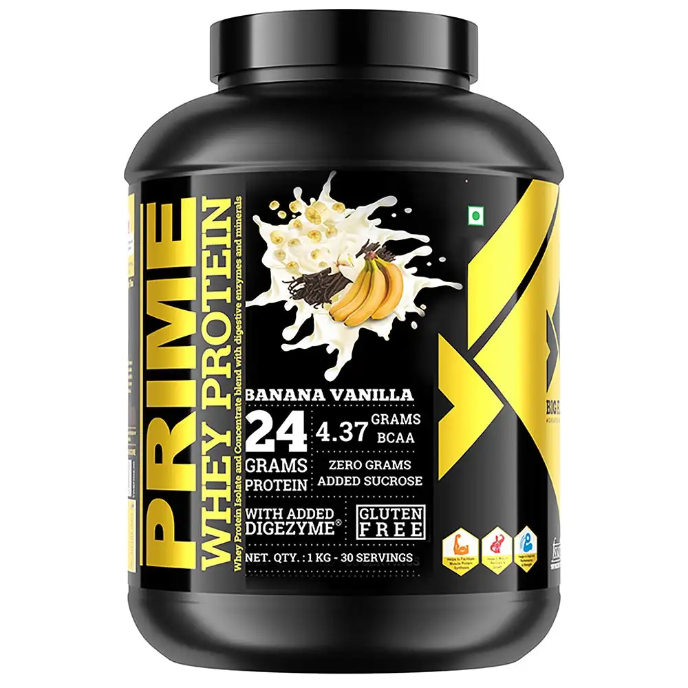 Big Flex Prime Whey Protein,  4.4 lb  Banana Vanilla