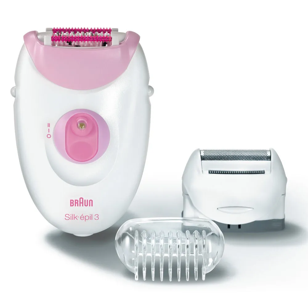 Braun Silk-epil 3-270, Hair Remover for Long-lasting Results, Shaver & Trimmer Head