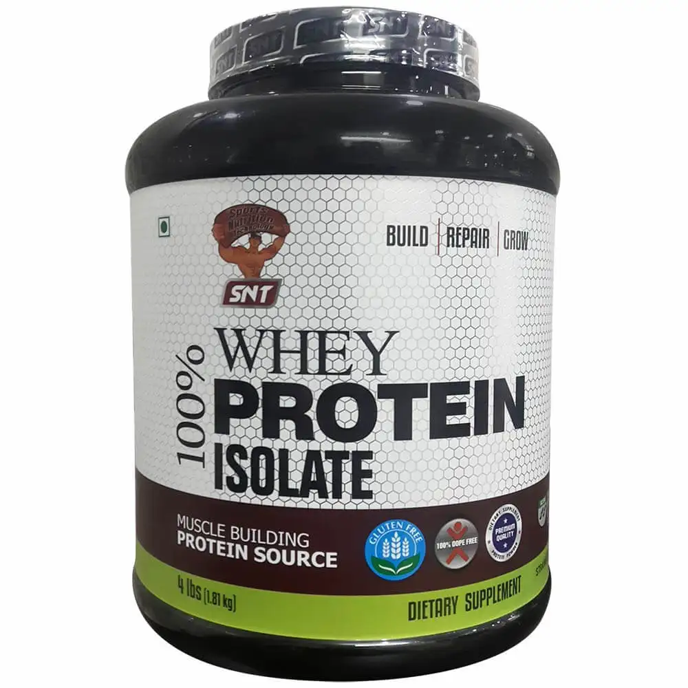 SNT 100% Whey Protein Isolate,  4 lb  Strawberry