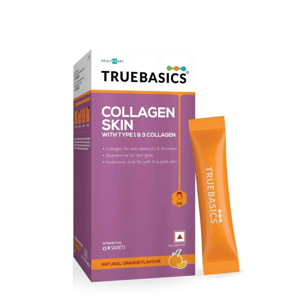 TrueBasics Collagen Skin,  15 Piece(s)/Pack  Orange