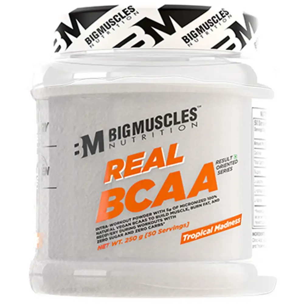 Big Muscles Real BCAA,  0.55 lb  50 Servings  Tropical Madness