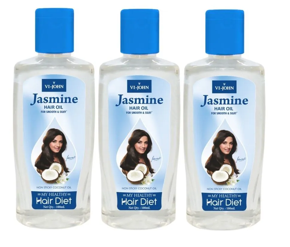 VI-JOHN Jasmine Hair Oil - Pack of 3