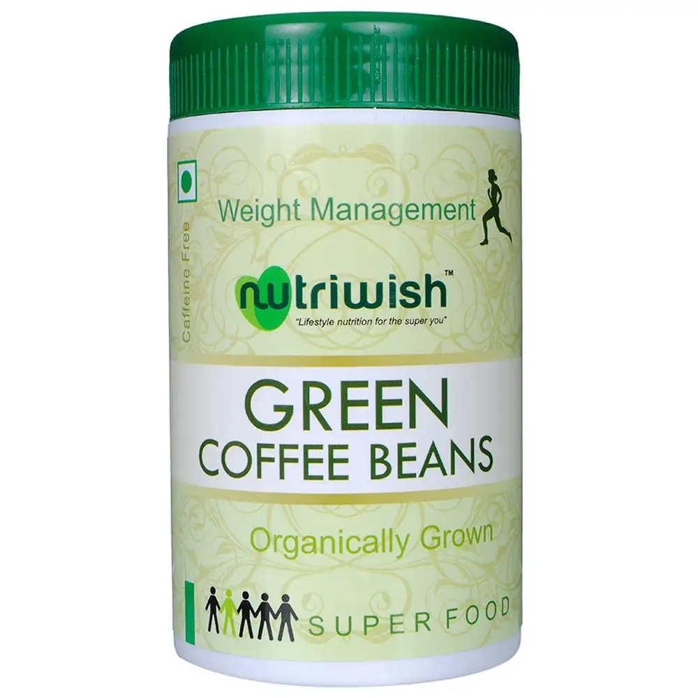 Nutriwish Green Coffee Beans (Organically Grown),  0.250 kg