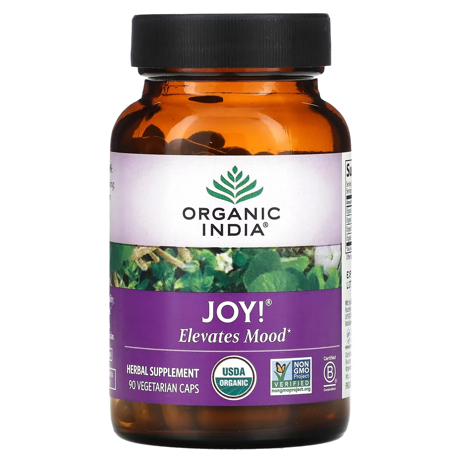 Joy, Elevates Mood, 90 Vegetarian Caps