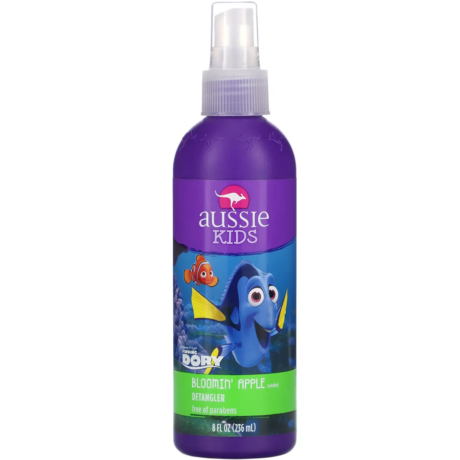 Kids Bloomin' Apple Detangler, Dory, 8 fl oz (236 ml)