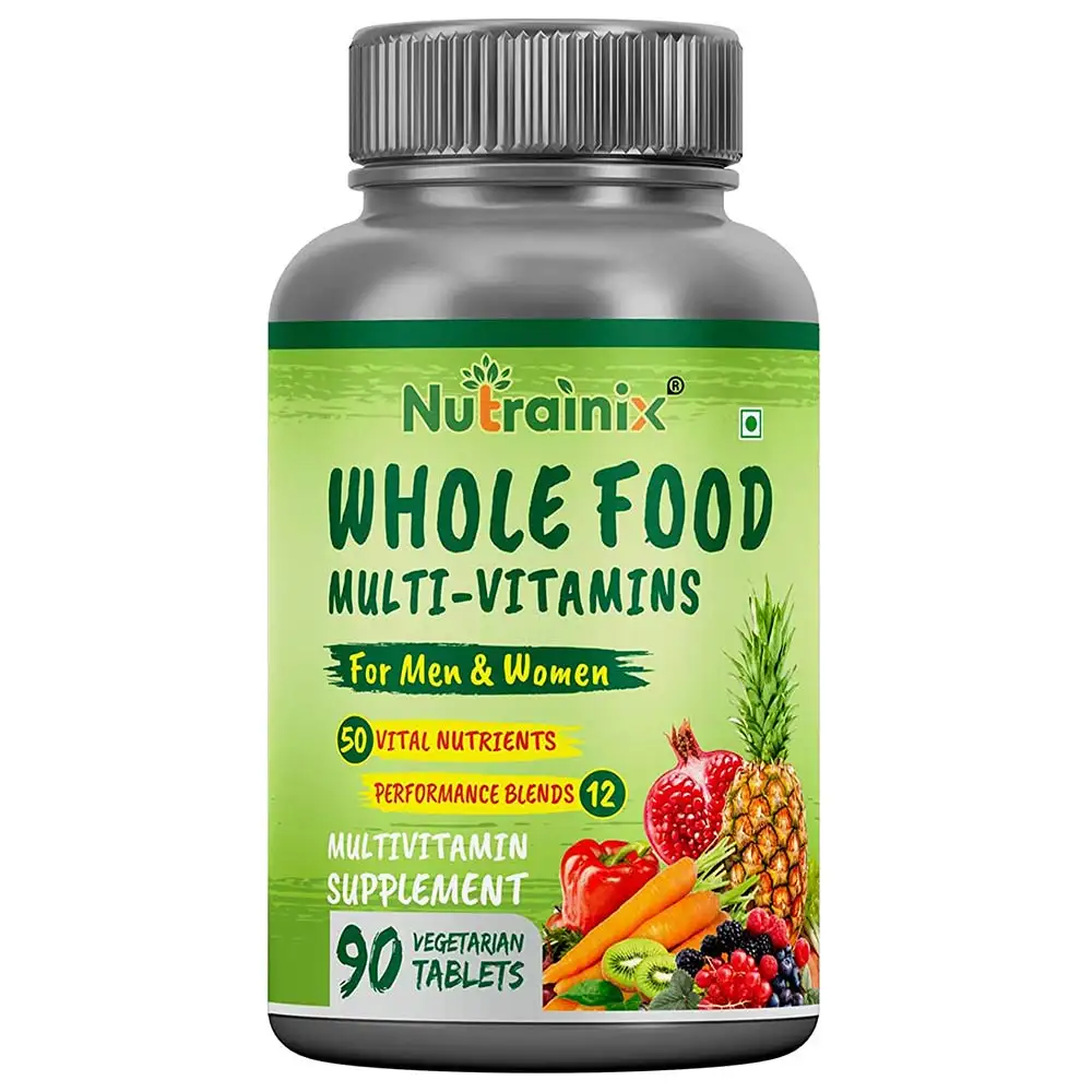 Nutrainix Whole Food Multivitamin,  90 tablet(s)  Natural