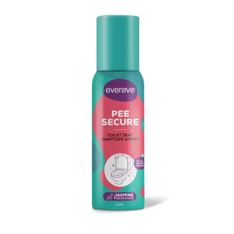 EverEve Pee Secure Toilet Seat Sanitizer Spray - Jasmine