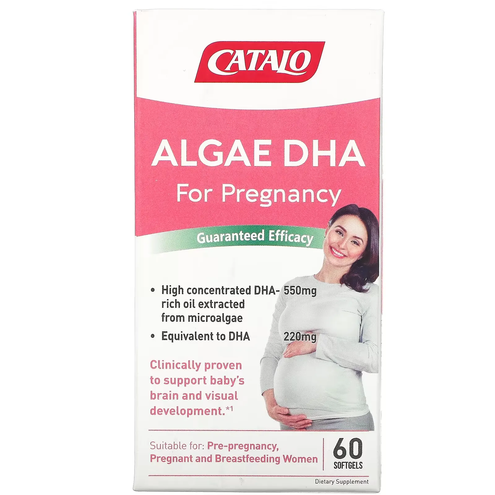 Algae DHA for Pregnancy, 60 Softgels