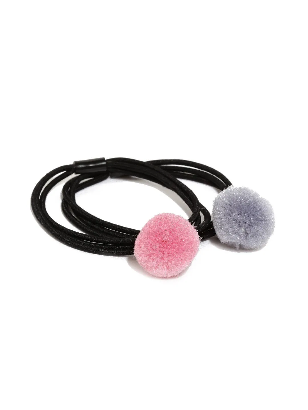 Toniq Pompom Rubber Band Set