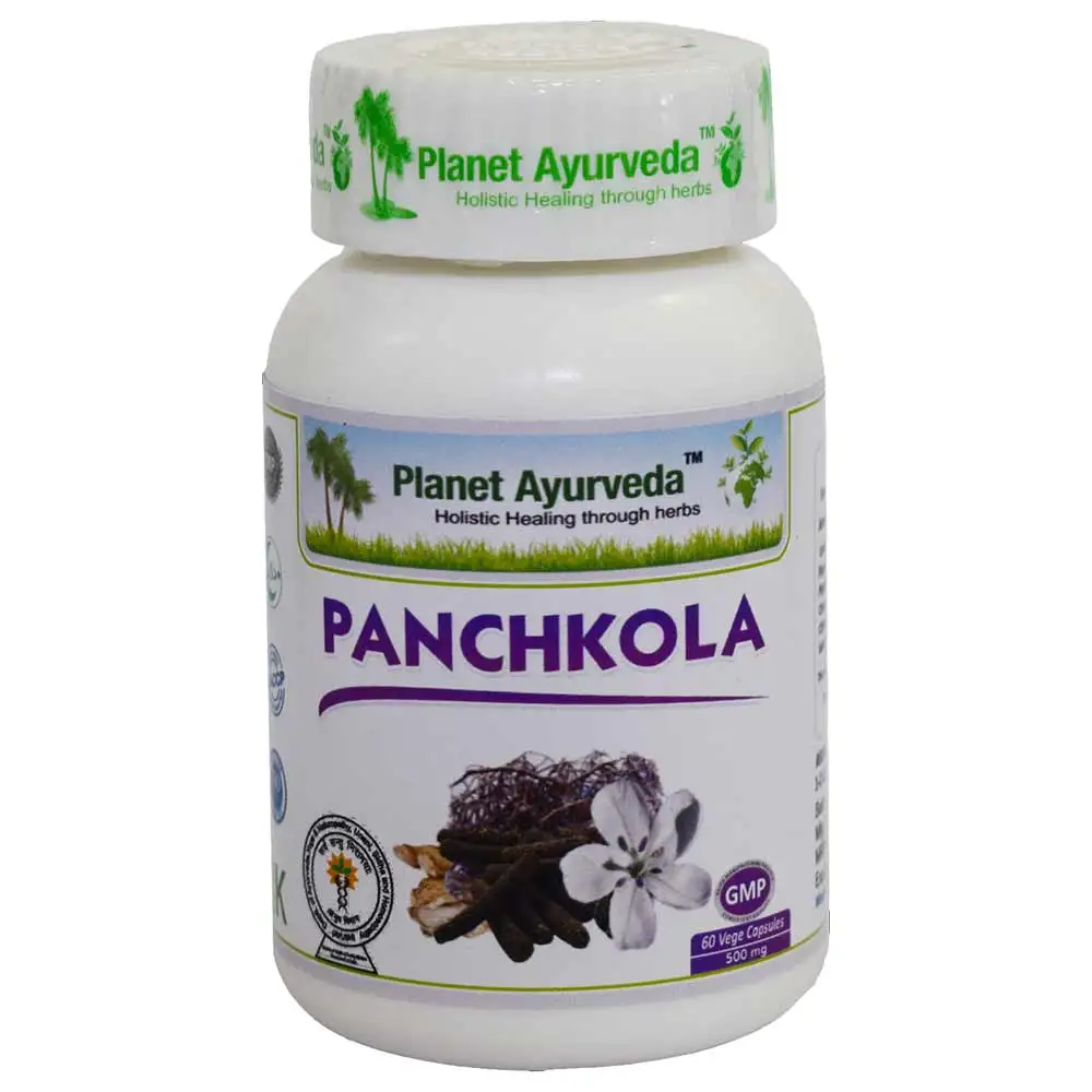 Planet Ayurveda Panchkola 500 mg,  60 veggie capsule(s)