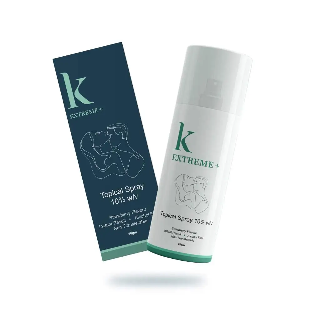 Kindly His Extreme+ Delay Spray Strawberry,  20 g