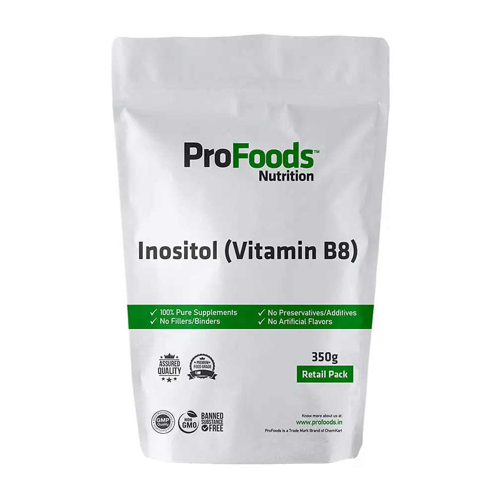 ProFoods Inositol (Vitamin B8) Powder,  Unflavoured  350 g