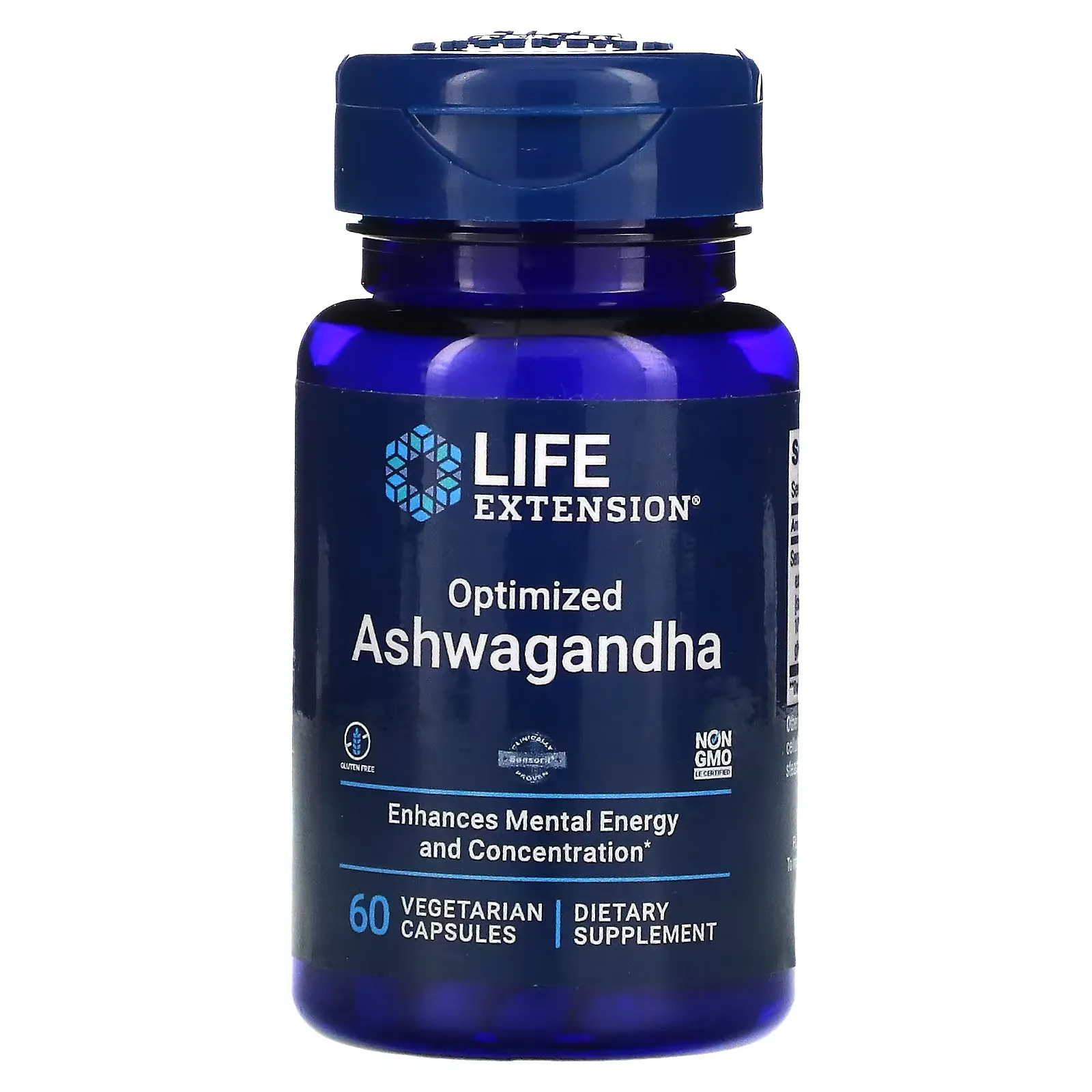 Optimized Ashwagandha, 60 Vegetarian Capsules