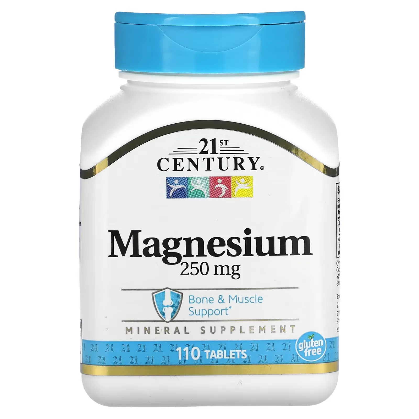 Magnesium, 250 mg, 110 Tablets