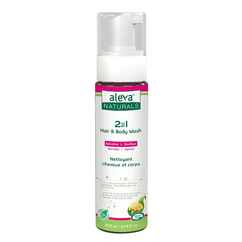 Aleva Naturals 2 in 1 Hair & Body Wash