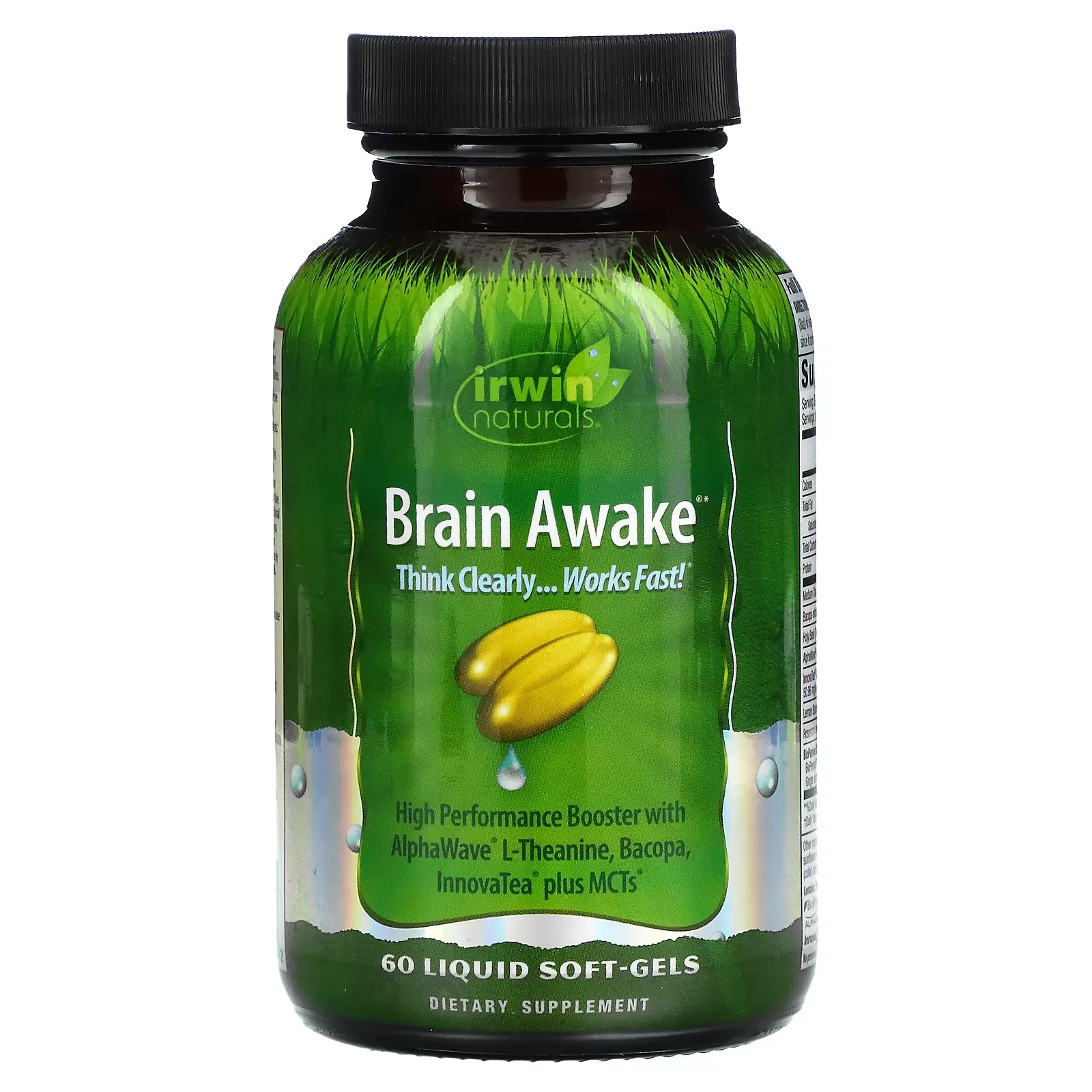 Brain Awake, 60 Liquid Soft-Gels