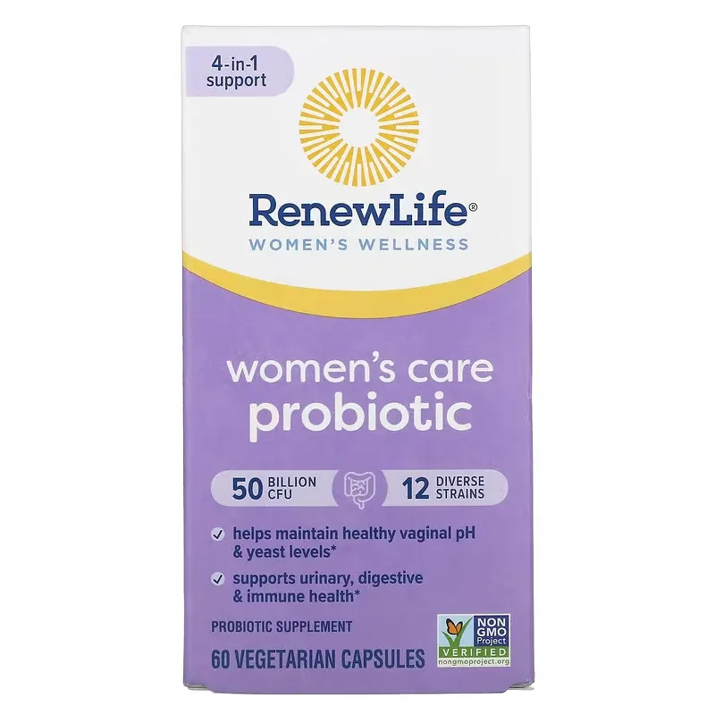 Women's Care Probiotic, 50 Billion CFU, 60 Vegetarian Capsules