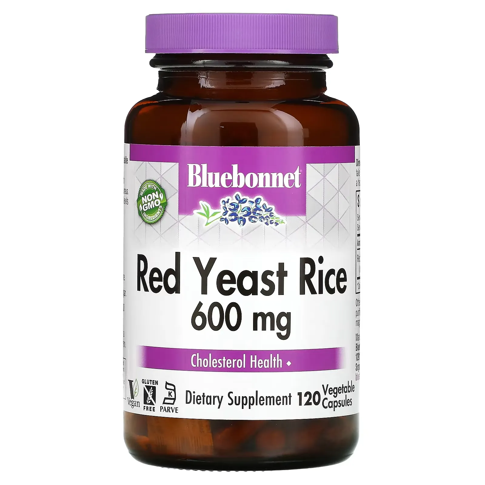 Red Yeast Rice, 600 mg, 120 Vegetable Capsules