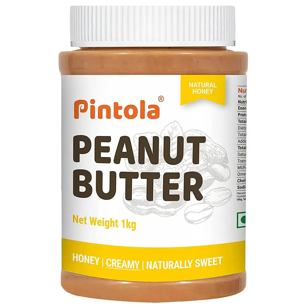 Pintola Honey Peanut Butter,  1 kg  Creamy