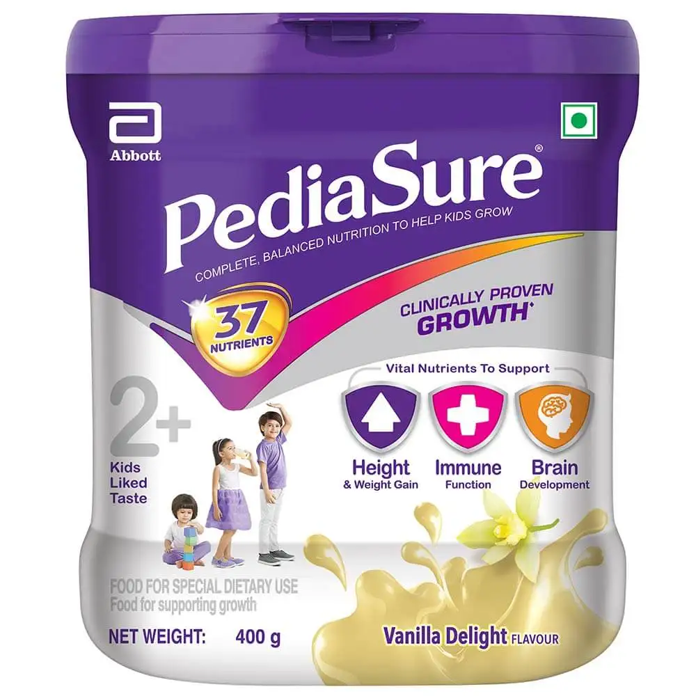 PediaSure Sure Growth Kids Nutrition,  0.4 kg  Vanilla Delight Jar