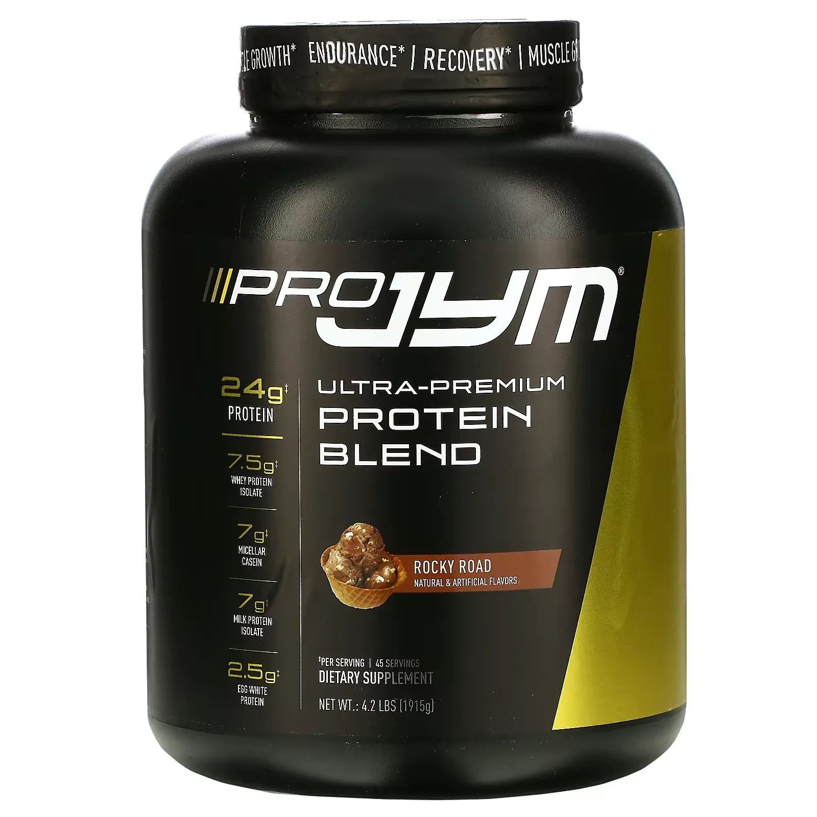 Ultra-Premium Protein Blend, Rocky Road, 4.2 lb (1,915 g)