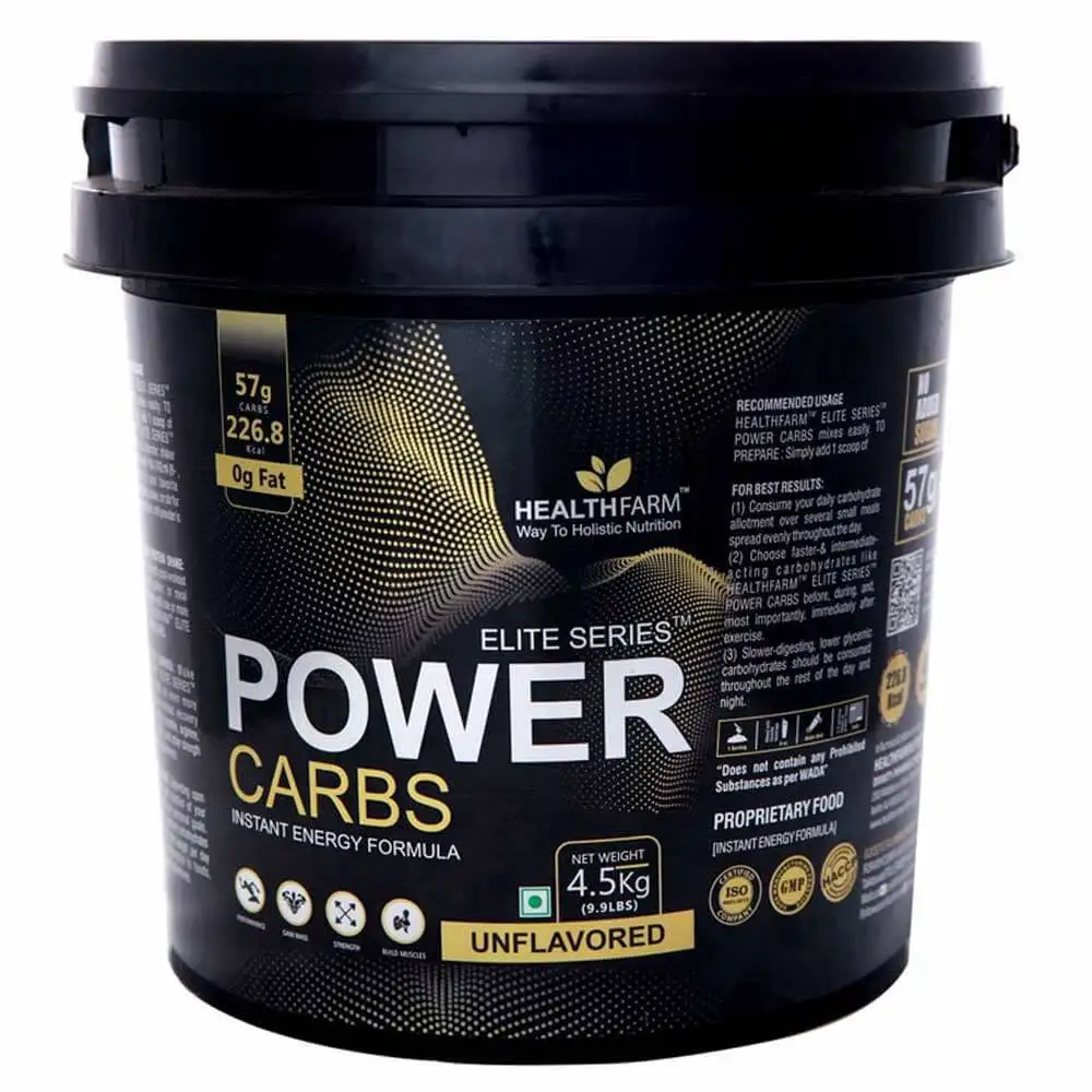 Healthfarm Elite Series Power Carbs,  9.9 lb  Unflavoured