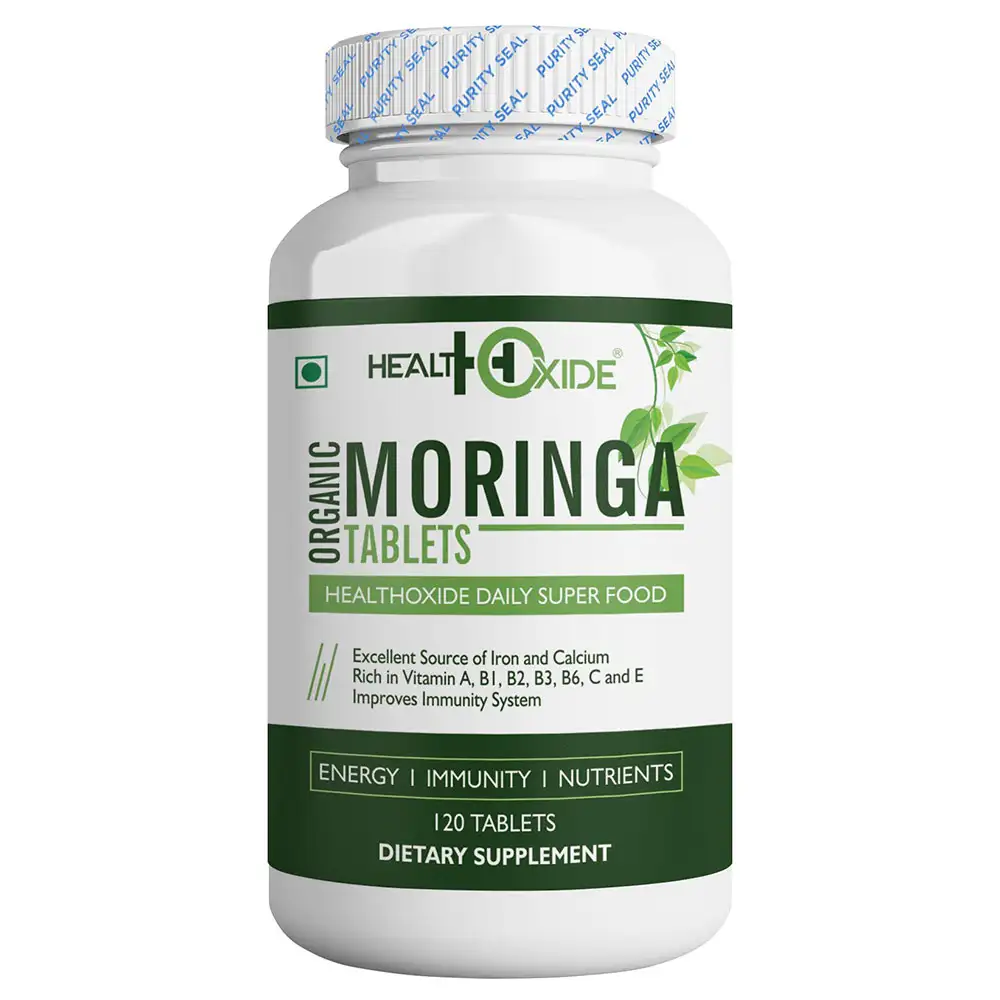 Health Oxide Organic Moringa,  120 tablet(s)