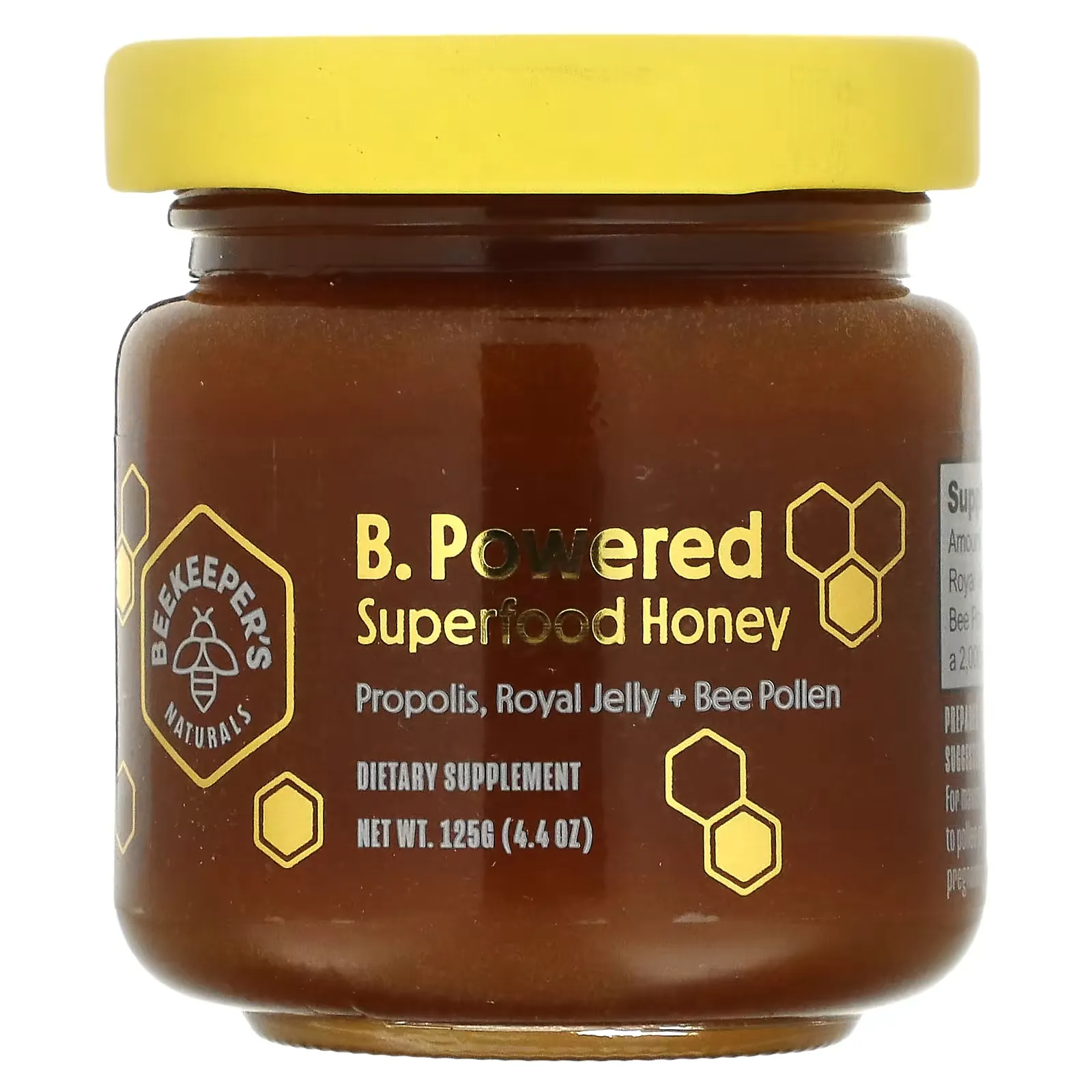 B. Powered Superfood Honey, 4.4 oz (125 g)