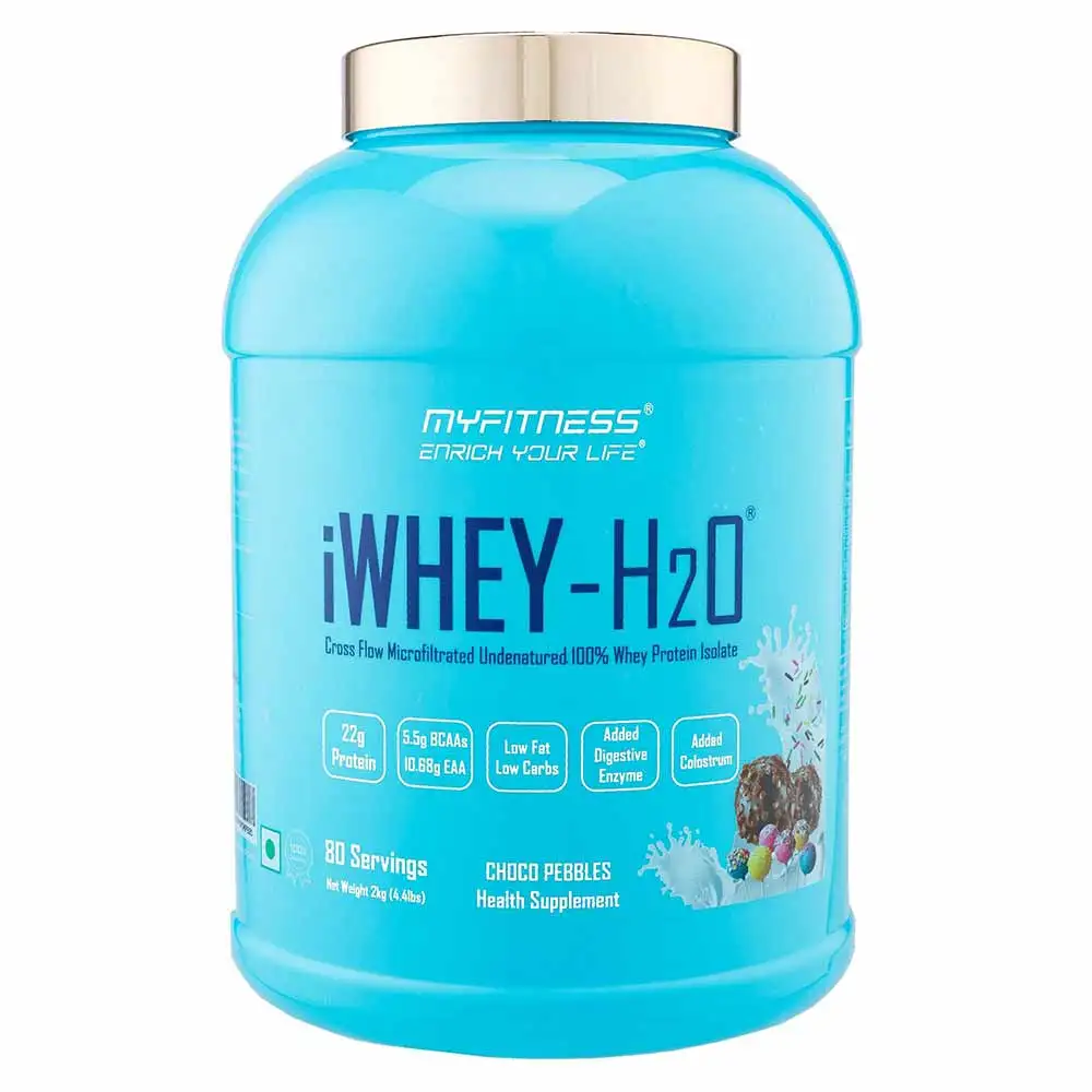 Myfitness iWHEY- H2O,  4.4 lb  Choco Pebbles