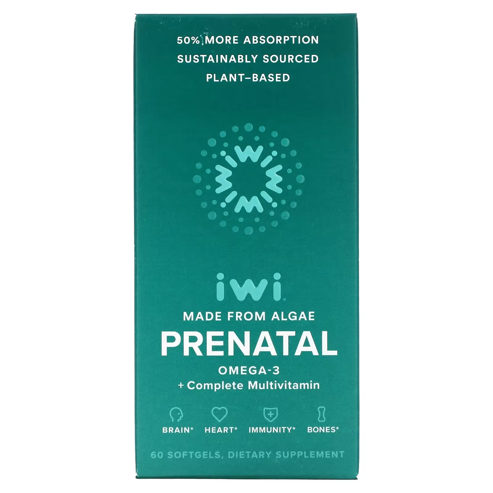 Prenatal Omega-3 + Complete Multivitamin, 60 Softgels