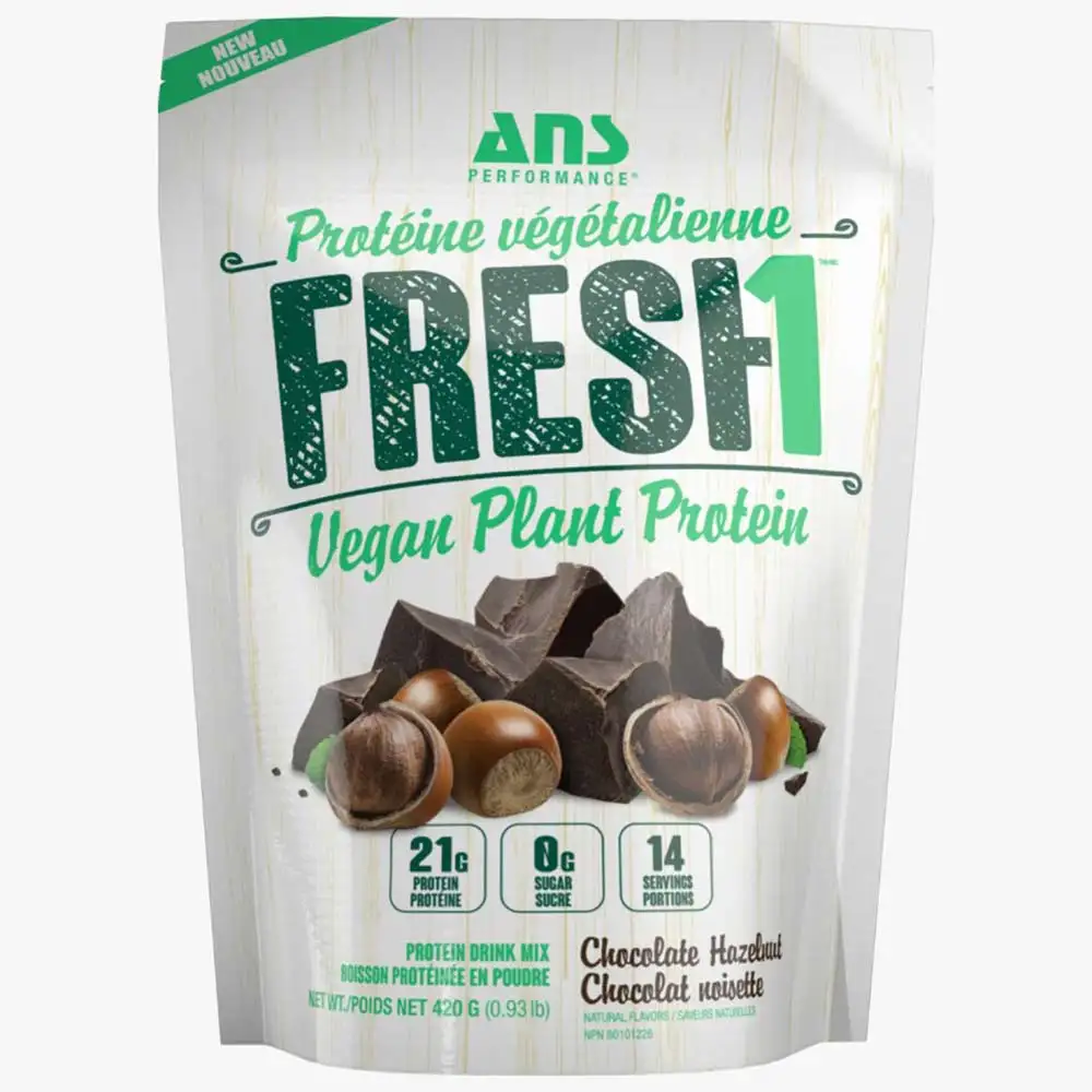 ANS Performance FRESH1 Vegan Protein,  0.93 lb  Chocolate Hazelnut