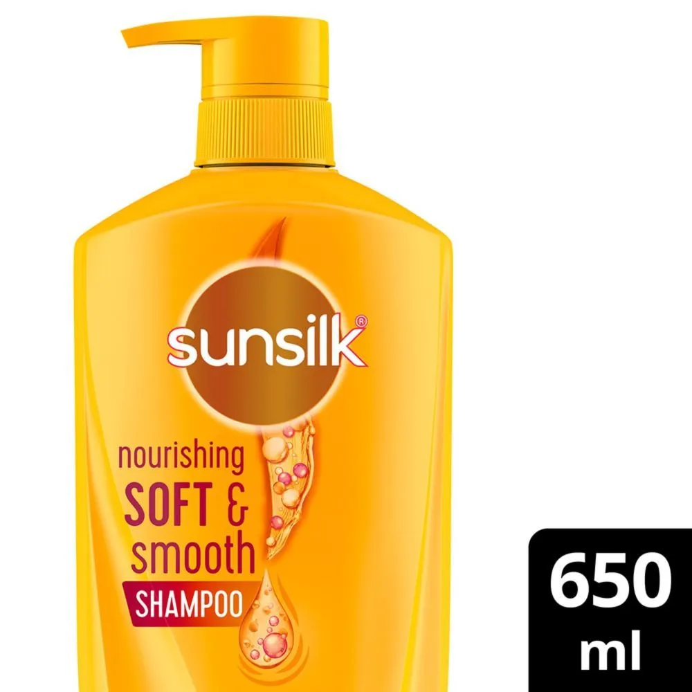 Sunsilk Nourishing Soft & Smooth Shampoo With Egg Protein Almond Oil & Vitamin C