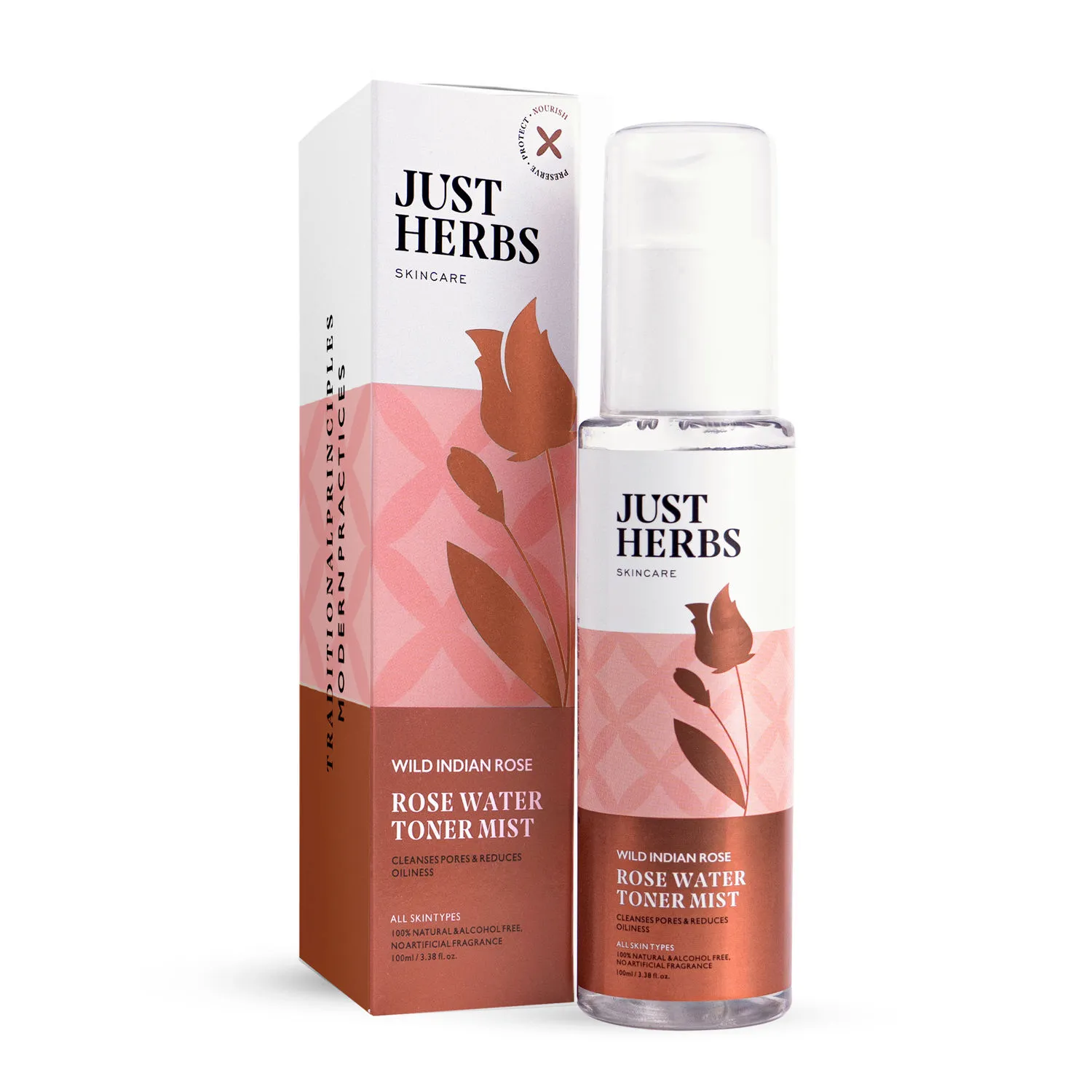 Just Herbs Rose Water Toner Mist