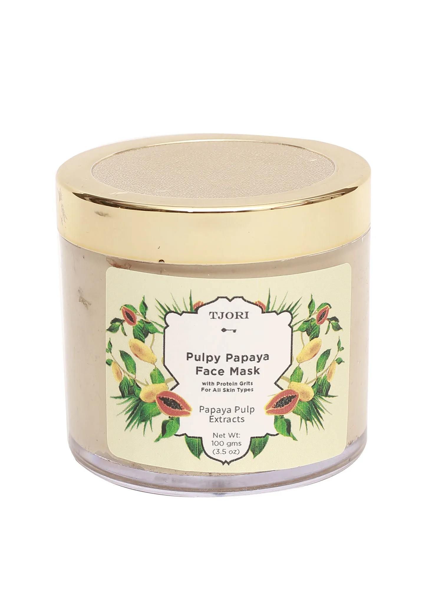 Tjori Pulpy Papaya Face Mask With Protein