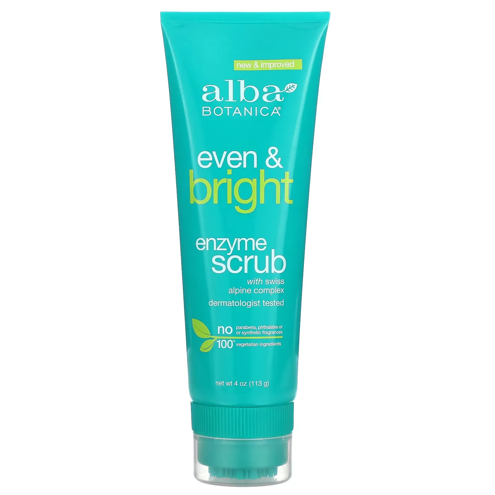 Even & Bright, Enzyme Scrub with Swiss Alpine Complex, 4 oz (113 g)