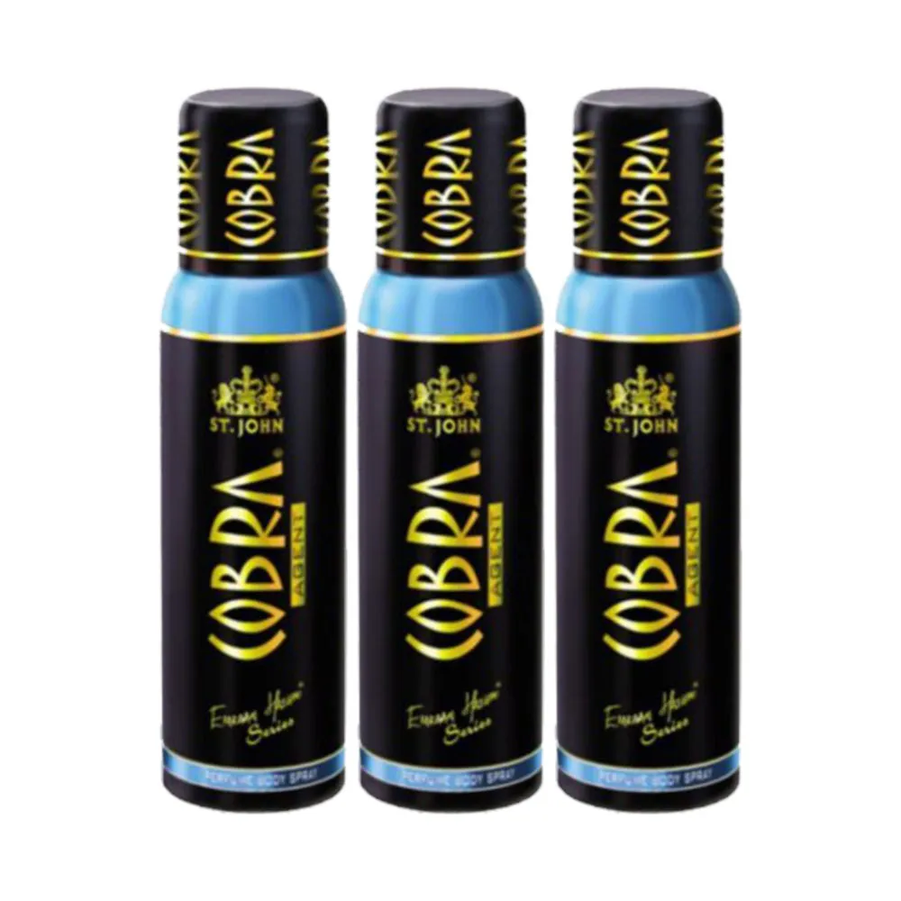 ST-JOHN Cobra No Gas Deo Agent - Pack of 3