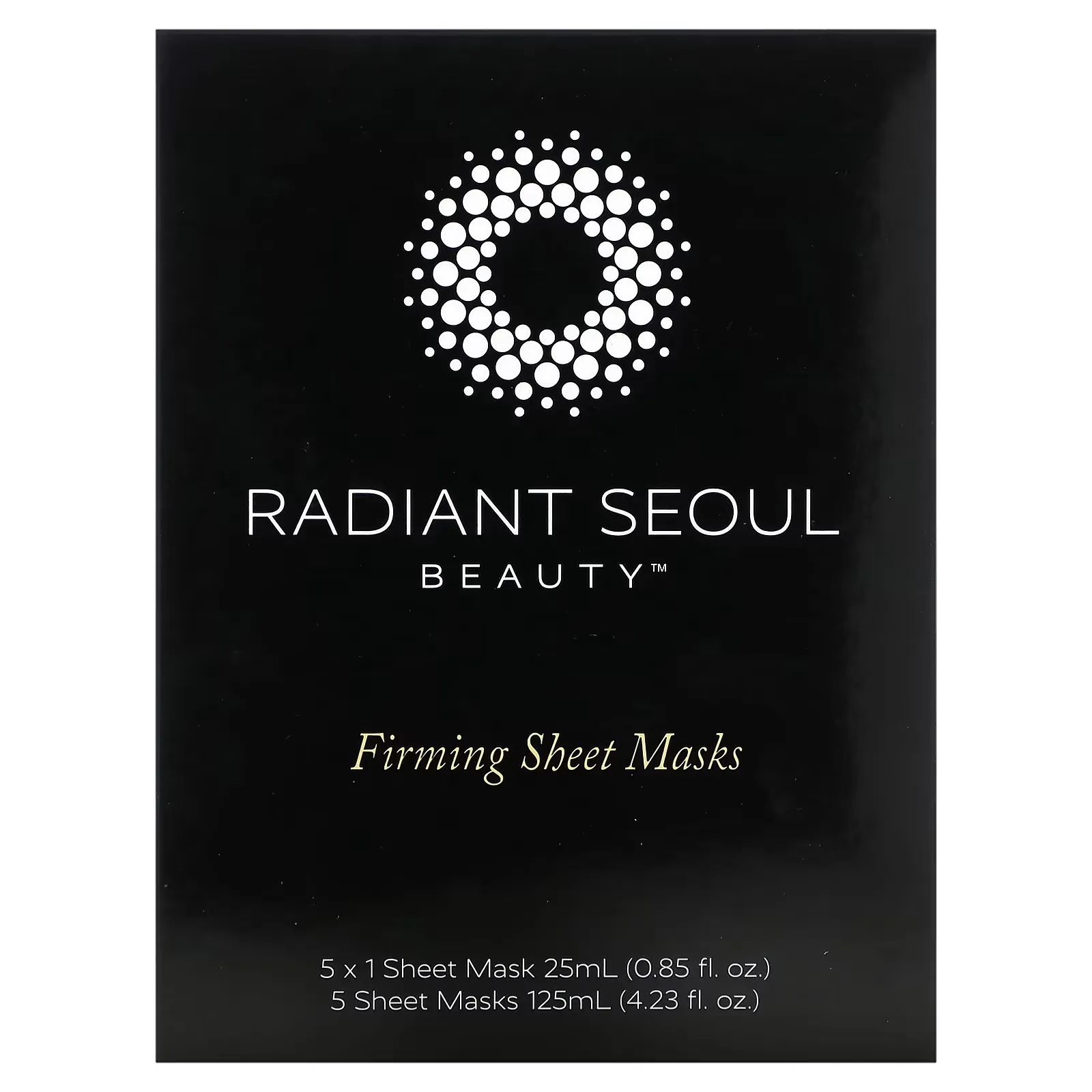 Firming Beauty Sheet Mask, 5 Sheet Masks, 0.85 oz (25 ml) Each